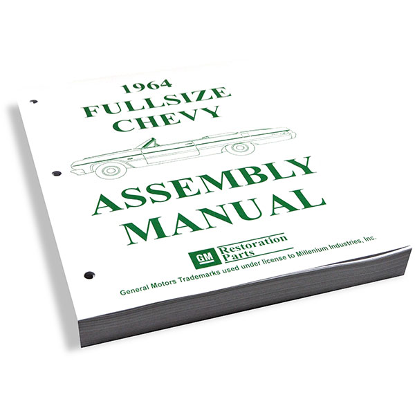 1964 Chevrolet Impala/Caprice/Bel Air FACTORY ASSEMBLY MANUAL | BK1078P