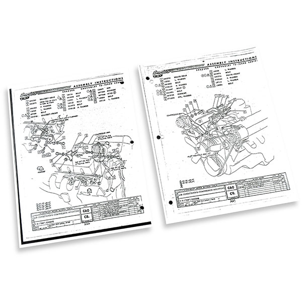 1965 Chevrolet Impala/Caprice/Bel Air FACTORY ASSEMBLY MANUAL