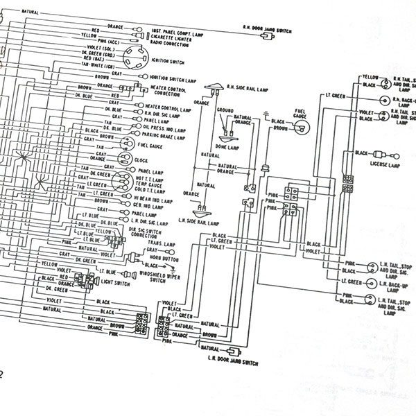 1962 Chevrolet Impala/Caprice/Bel Air CHEVROLET WIRING DIAGRAM MANUAL | MP0222