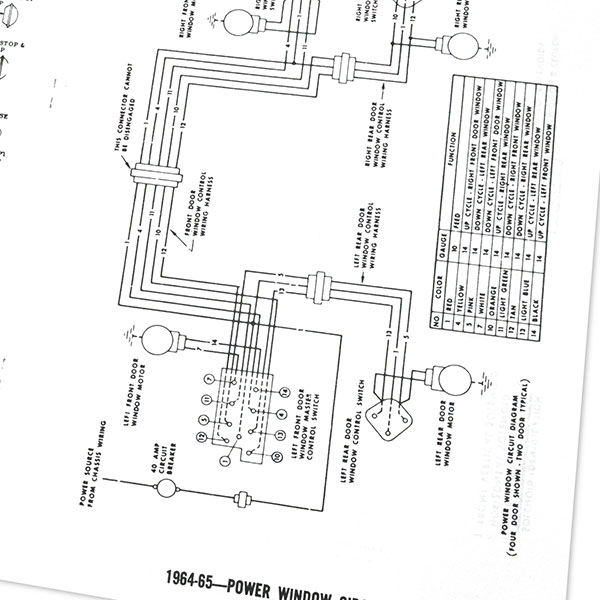 1965 Chevrolet Impala/Caprice/Bel Air CHEVROLET WIRING DIAGRAM MANUAL