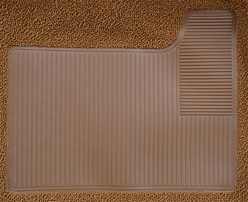 1970 Chevrolet El Camino PRESS MOLDED CARPET - 80/20 ORIGINAL LOOP BLEND WITH HEEL PAD, GROMMET AND JUTE BACKING FOR MANUAL TRANSMISSION WITHOUT CONSOLE | IN10186Z