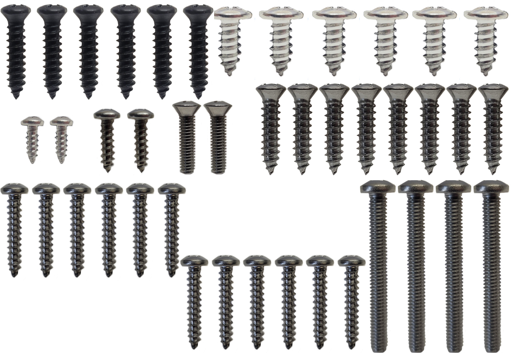 1976 Chevrolet El Camino EXTERIOR SCREW KIT FOR REGULAR MODEL (810) | GM810