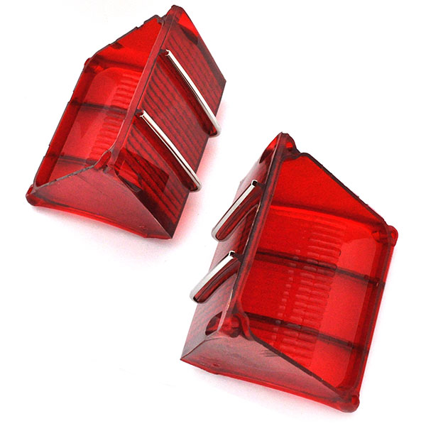 1967 Chevrolet El Camino TAIL LAMP LENS WITH CHROME - PR | XL4062E