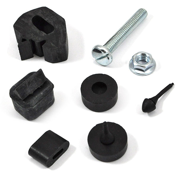 1967 Chevrolet El Camino RUBBER BUMPER KIT (INCLUDES DOORS, HOOD, TRUNK & GLOVE BOX BUMPERS) MADE IN THE USA | WS4475V