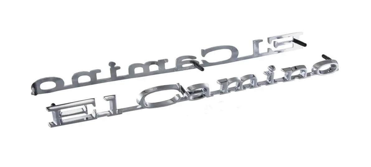 1973 Chevrolet El Camino EL CAMINO FENDER EMBLEM 