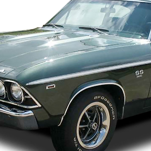 1969 Chevrolet Chevelle/Malibu CHEVELLE SS WHITE STRIPE KIT | DC1884V