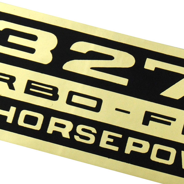 1966 Chevrolet El Camino 327 TURBO-FIRE 275 HP VALVE COVER DECAL (DC0036) 3889321 | DC1511C