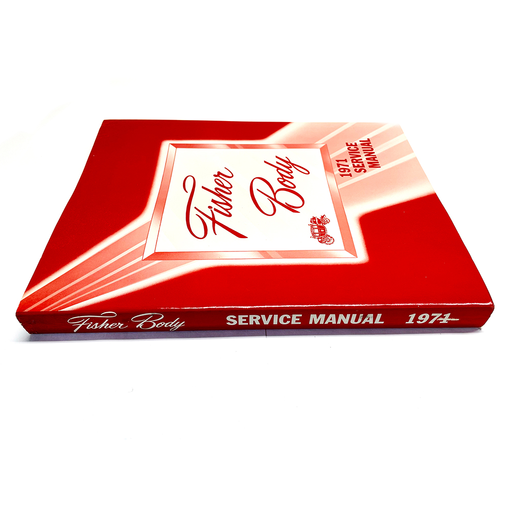 1971 Chevrolet El Camino FISHER BODY MANUAL | BK1096Z