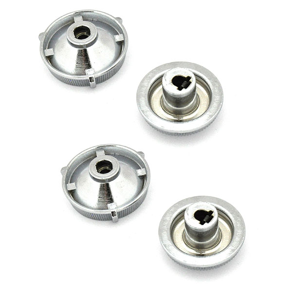 1967 Chevrolet El Camino INNER & OUTER RADIO KNOBS (4 PIECE SET) | RD3771C