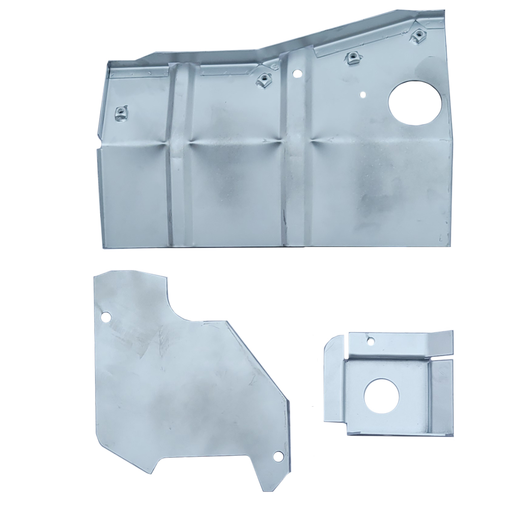 1972 Buick Skylark/GS/Regal/GN CORE SUPPORT RUST REPAIR KIT LH SIDE - 3 PIECE KIT | BP0218S