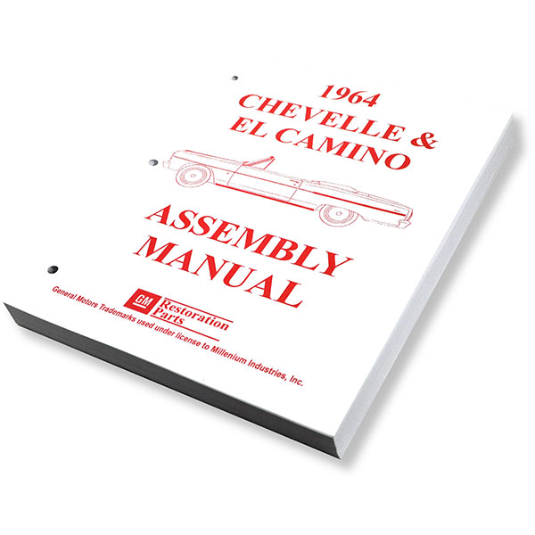 1964 Chevrolet Chevelle/Malibu CHEVELLE ASSEMBLY MANUAL | BK1045V