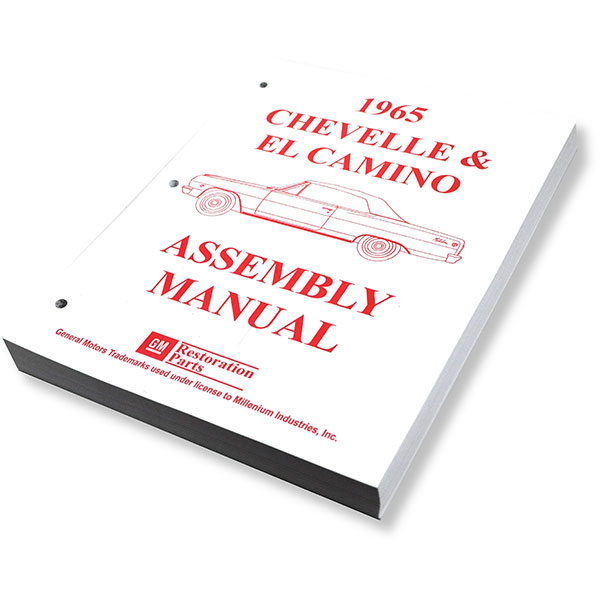1965 Chevrolet Chevelle/Malibu CHEVELLE ASSEMBLY MANUAL | BK1046V