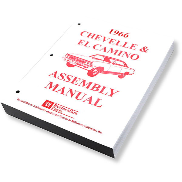 1966 Chevrolet Chevelle/Malibu CHEVELLE ASSEMBLY MANUAL | BK1047V
