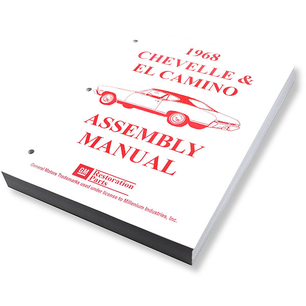 1968 Chevrolet Chevelle/Malibu CHEVELLE ASSEMBLY MANUAL | BK1049V