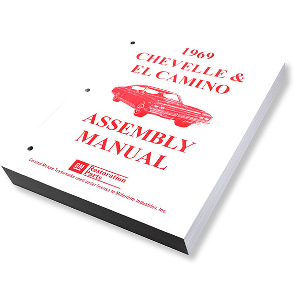 1969 Chevrolet Chevelle/Malibu CHEVELLE ASSEMBLY MANUAL | BK1050V