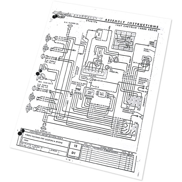 1969 CHEVELLE ASSEMBLY MANUAL PDF visual data 2