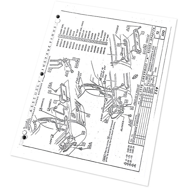 1970 CHEVELLE SERVICE MANUAL PDF visual data 3