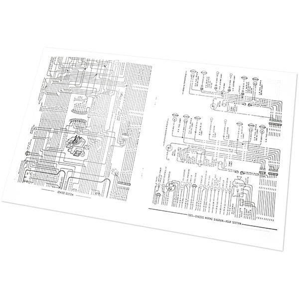 1965 Chevrolet Chevelle/Malibu WIRING DIAGRAM MANUAL | MP0089