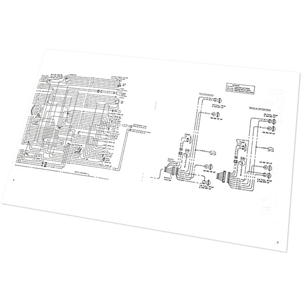 1966 Chevrolet Chevelle/Malibu WIRING DIAGRAM MANUAL | MP0090