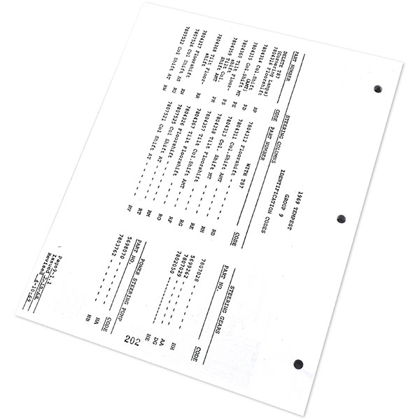 1969 Pontiac GTO/LeMans/Tempest FACTORY ASSEMBLY MANUAL | BK4734G