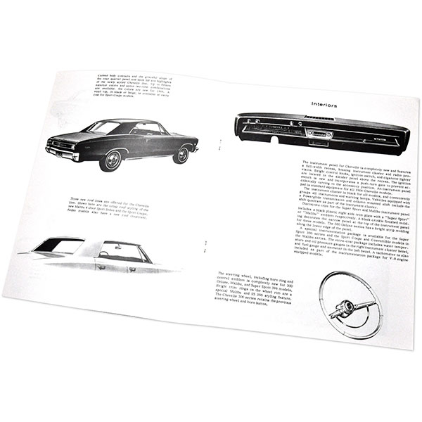 1966 Chevrolet Chevelle/Malibu FACTS & FEATURE MANUAL | MP0092