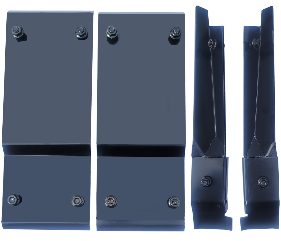 1963 Chevrolet Impala/Caprice/Bel Air BUCKET SEAT MOUNTING BRACKETS - 4 PIECE SET | IN5444P