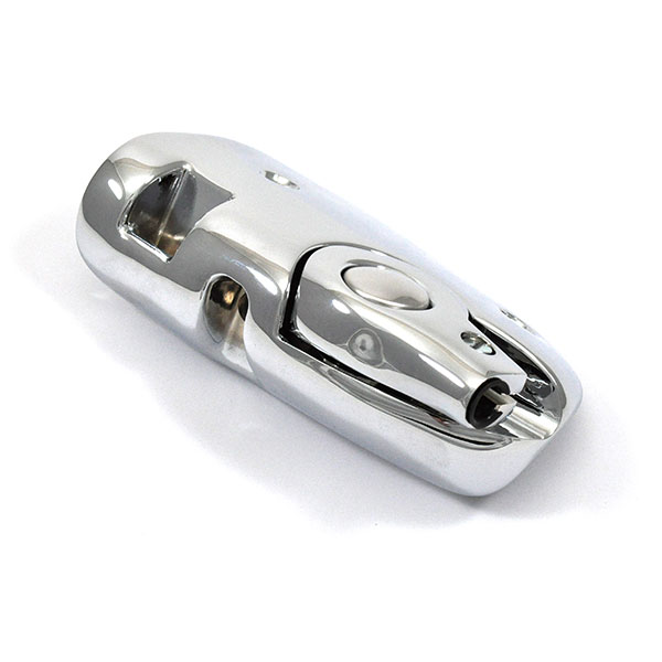 1966 Chevrolet Chevelle/Malibu CONVERTIBLE CHROME SUNVISOR SUPPORT BRACKET & RECEPTICLE - RH | CV1843A