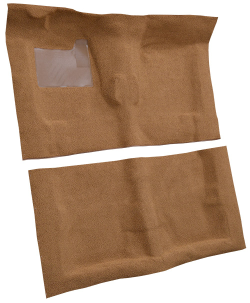 1971 Chevrolet Monte Carlo PRESS MOLDED CARPET - 80/20 ORIGINAL LOOP BLEND WITH HEEL PAD, GROMMET AND JUTE BACKING FOR MANUAL TRANSMISSION WITHOUT CONSOLE | IN10186Z