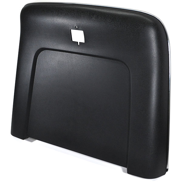 1970 Chevrolet Chevelle/Malibu PLASTIC BUCKET SEAT BACKS WITH CENTER BUTTON RELEASE HOLE - INJECTION MOLDED WITH MOLDED CHROME (BLACK) - PR | IN4391Z