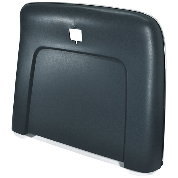 1970 Chevrolet Chevelle/Malibu PLASTIC BUCKET SEAT BACKS WITH CENTER BUTTON RELEASE HOLE - INJECTION MOLDED WITH MOLDED CHROME (DARK BLUE) - PR | IN4392Z