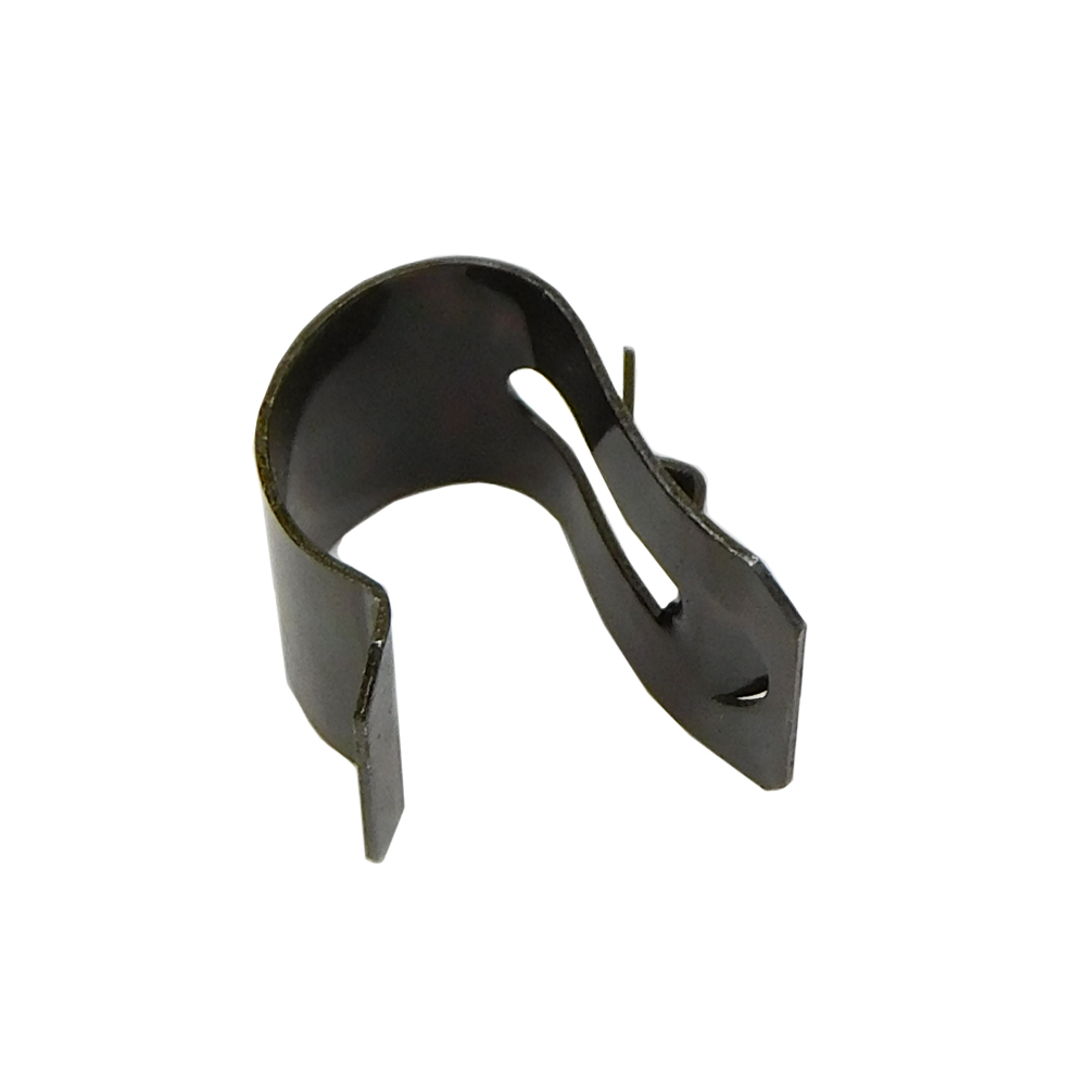 1966 Pontiac GTO/LeMans/Tempest COOLANT OVERFLOW TUBE CLIP (ATTACHES TUBE TO CORE SUPPORT GM #9785074 AND IS TYPICALLY DETERIORATED OR JUST MISSING - OEM GREEN FINISH) - PR | CS5260G