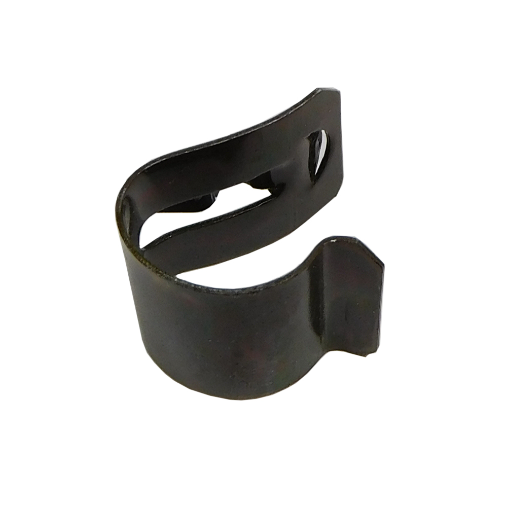 1966 Pontiac GTO/LeMans/Tempest COOLANT OVERFLOW TUBE CLIP (ATTACHES TUBE TO CORE SUPPORT GM #9785074 AND IS TYPICALLY DETERIORATED OR JUST MISSING - OEM GREEN FINISH) - PR | CS5260G