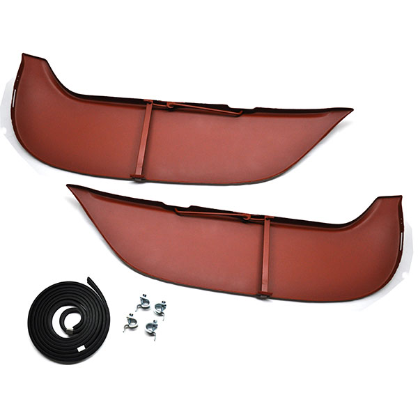 1962 Chevrolet Impala/Caprice/Bel Air REAR QUARTER PANEL FENDER SKIRTS (PLAIN) - PR | BP5778P
