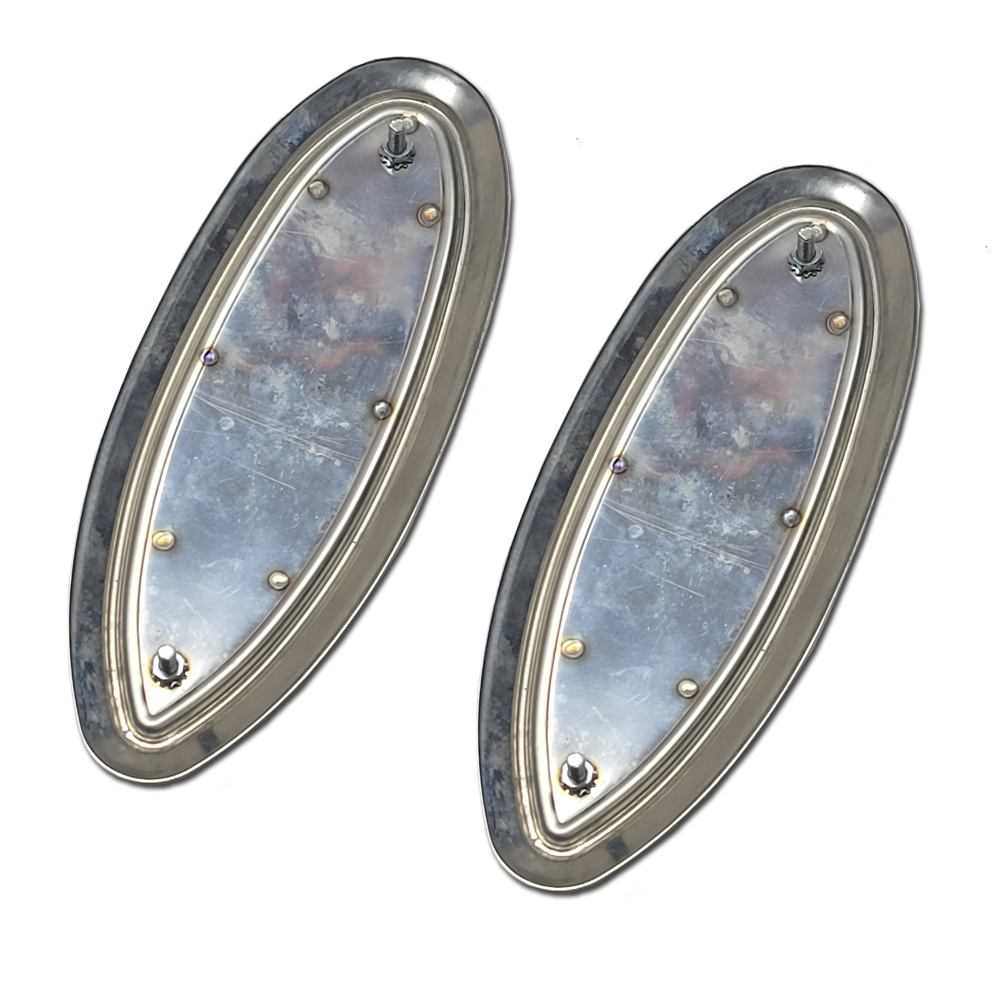 1960 Chevrolet Impala/Caprice/Bel Air EXHAUST PORTS (THESE ARE FOR WHERE THE EXHAUST EXITS THROUGH BODY BEHIND REAR WHEEL) - PR | EX5882P