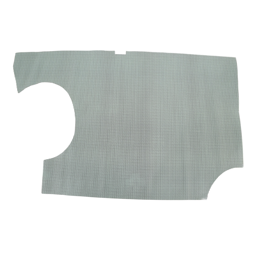 1966 Chevrolet Impala/Caprice/Bel Air TRUNK MAT - RUBBER AQUA HOUNDSTOOTH (CONVERTIBLE) | TR5899P