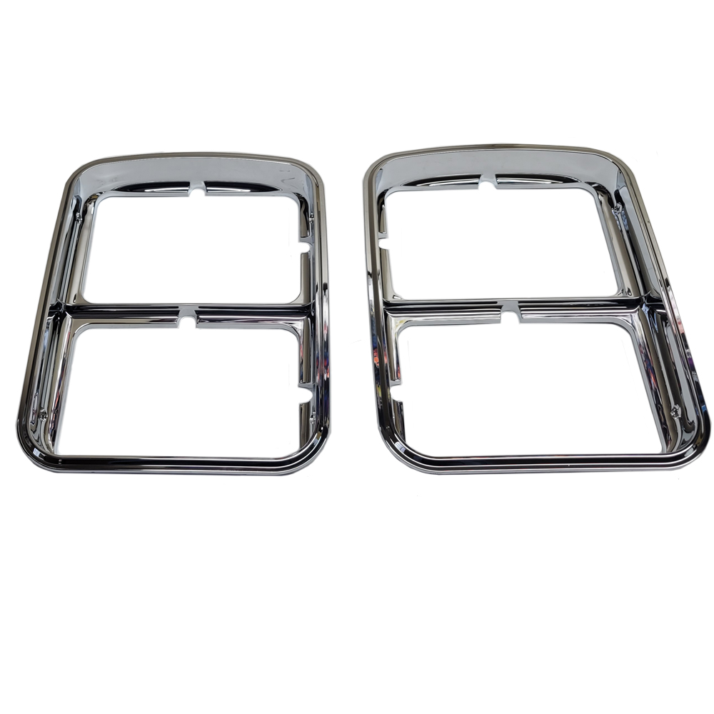 1977 Chevrolet Monte Carlo NEW CHROME HEADLAMP BEZELS - PAIR OEM GM #'S 371167 & 371168 | GH1850M