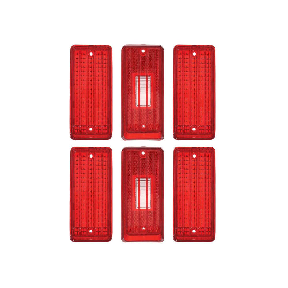 1970 Chevrolet Impala/Caprice/Bel Air TAIL LIGHT LENS - SET OF 6 | XL6173P