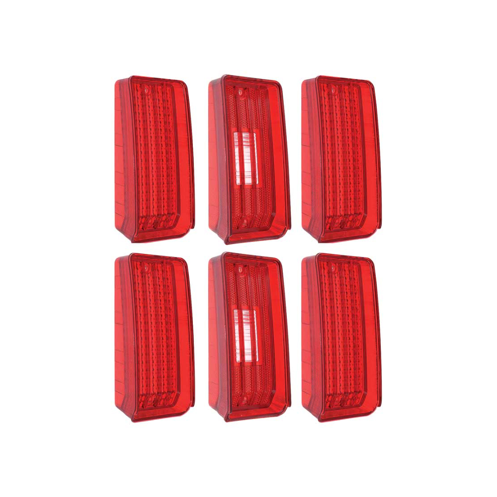 1970 Chevrolet Impala/Caprice/Bel Air TAIL LIGHT LENS - SET OF 6 | XL6173P