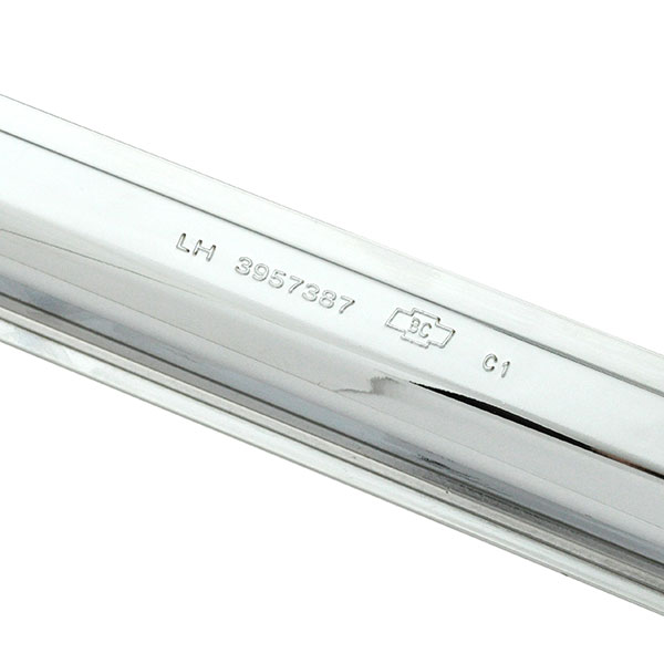 1970 Chevrolet Monte Carlo DIECAST FENDER MOLDING EXTENSION UNDER HEADLIGHT CHROME PLATED GM # 3970575/6 - PR | XP2579M