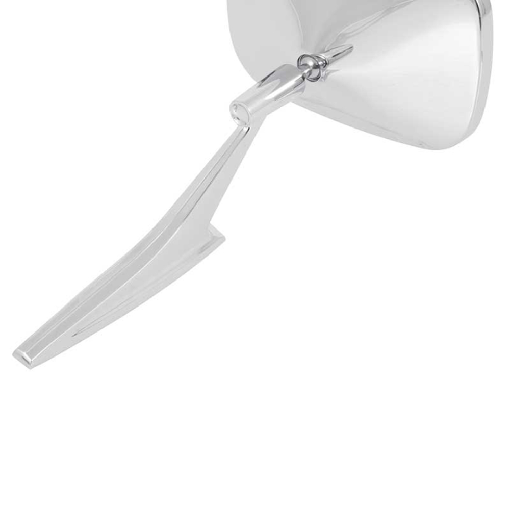 1970 Chevrolet Monte Carlo OUTSIDE RECTANGULAR CHROME MIRROR - LH | XP3486C