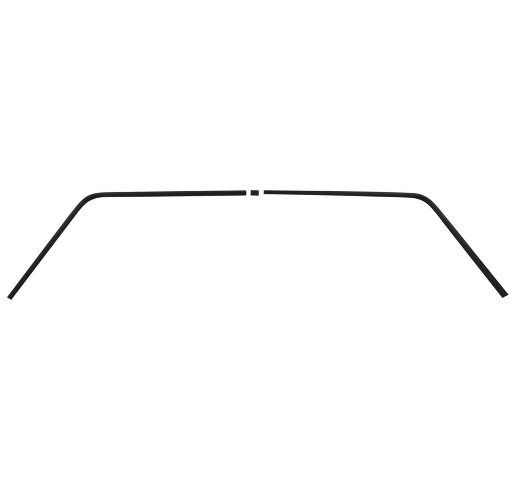 1966 Chevrolet Chevelle/Malibu SEDAN INNER REAR WINDOW TRIM COMPLETE - 3 PIECE SET (4344) | IN6140Z