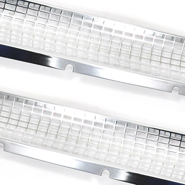 1959 Chevrolet Impala/Caprice/Bel Air HOOD GRILLE SCREENS (ALUMINUM) - PR | GH6305P