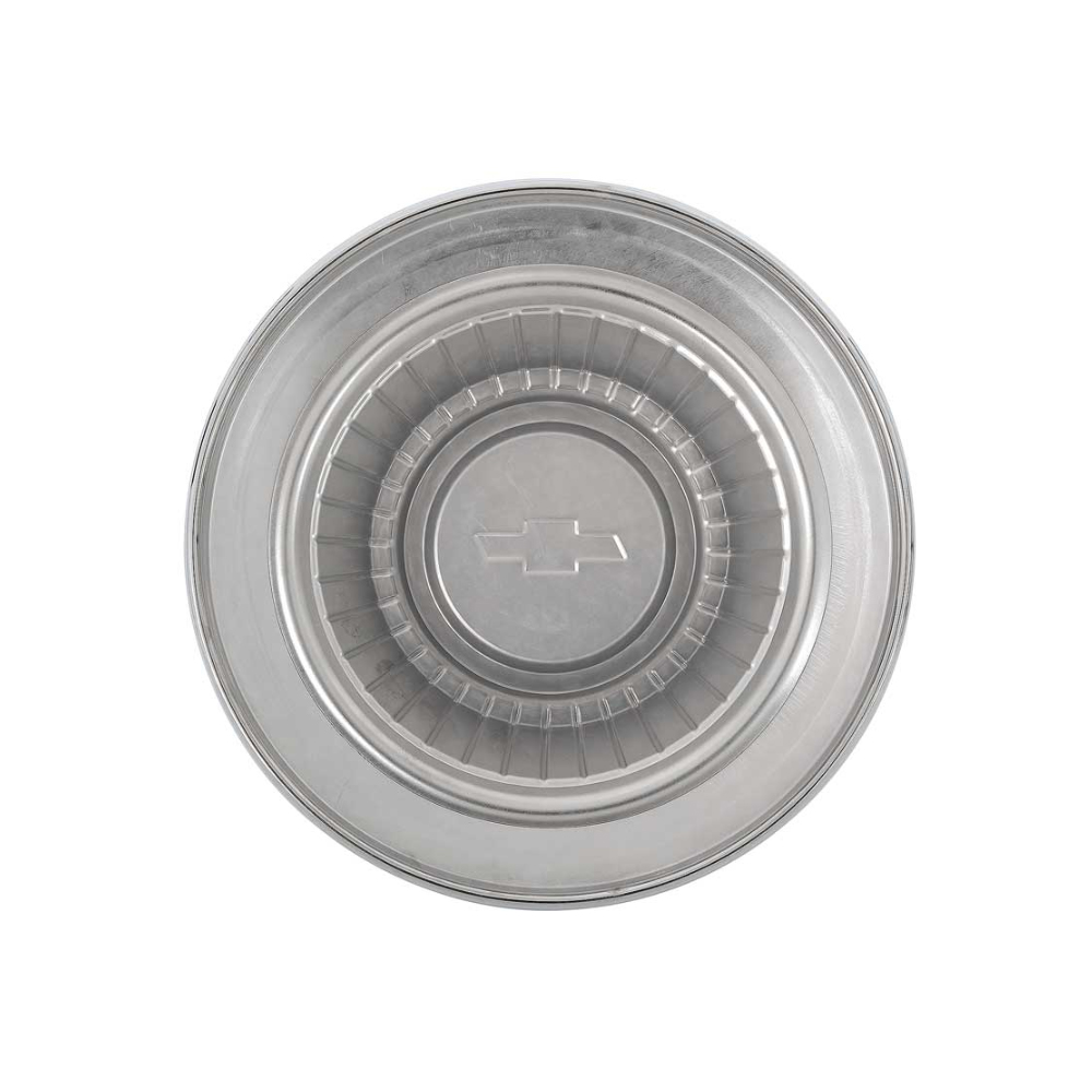 1967 Chevrolet Chevelle/Malibu STOCK STEEL WHEEL DOGDISH/POVERTY HUBCAPS - SET OF 4 | WT6226Z