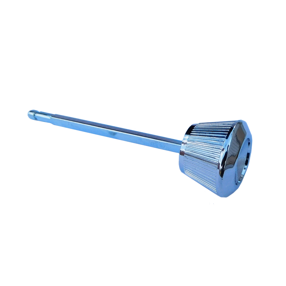 1966 Pontiac GTO/LeMans/Tempest HEADLIGHT SWITCH METAL KNOB WITH SHAFT - CORRECT DIE CAST METAL CHROME PLATED KNOB WITH ZINC PLATED SHAFT - GM # 9783623 | IN6795G