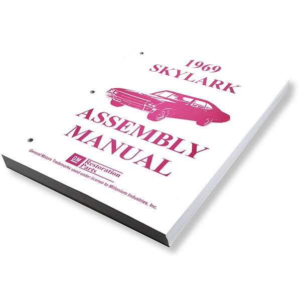 1969 Buick Skylark/GS/Regal/GN FACTORY ASSEMBLY MANUAL | BK5608S