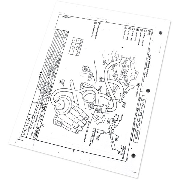 1972 Buick Skylark/GS/Regal/GN FACTORY ASSEMBLY MANUAL | BK5611S