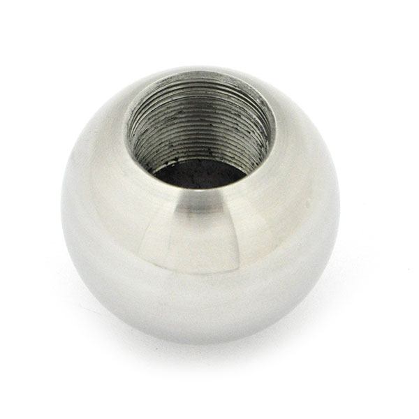 1965 Pontiac GTO/LeMans/Tempest AUTOMATIC SHIFT BALL CHROME STAINLESS (FLOOR SHIFT) - ROUND BALL THAT MOUNTS ON THE TOP OF AUTOMATIC SHIFTER. FITS ALL GTO / LEMANS / TEMPEST MODELS. | CP6837G