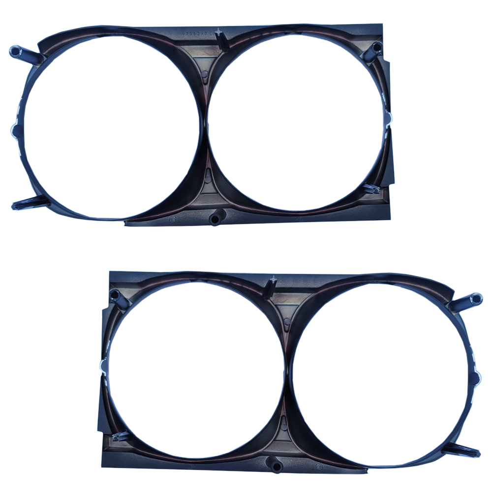 1969 Pontiac GTO/LeMans/Tempest NEW HEADLAMP NON HIDEAWAY BEZELS - PR | GH6849G