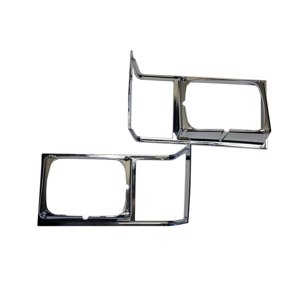 1979 Chevrolet Monte Carlo HEADLAMP CHROME BEZEL NEW GM 463533 & 463534 PAIR | GH5602M