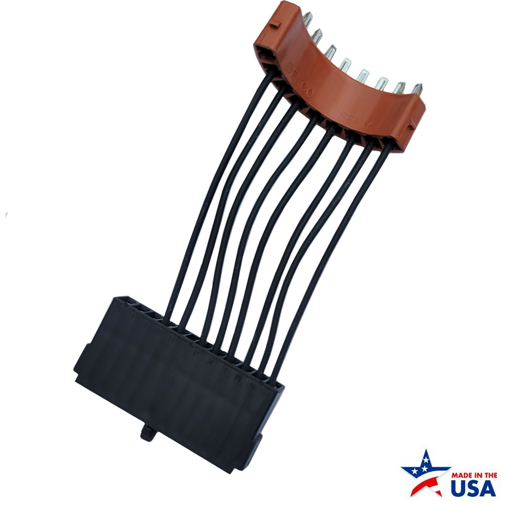 1967 Pontiac GTO/LeMans/Tempest STEERING COLUMN ADAPTER HARNESS, FOR 1969-74 GM COLUMN TO STOCK DASH (NOTE: ADAPTS HORN, DIRECTIONALS, HAZARD FLASHER TO STOCK 9 PIN T/L DASH CONNECTOR) | 36882